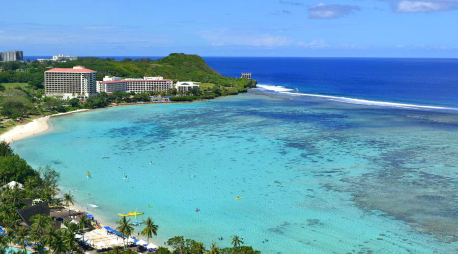 Populairste voertuigkeuzes op de luchthaven van Guam